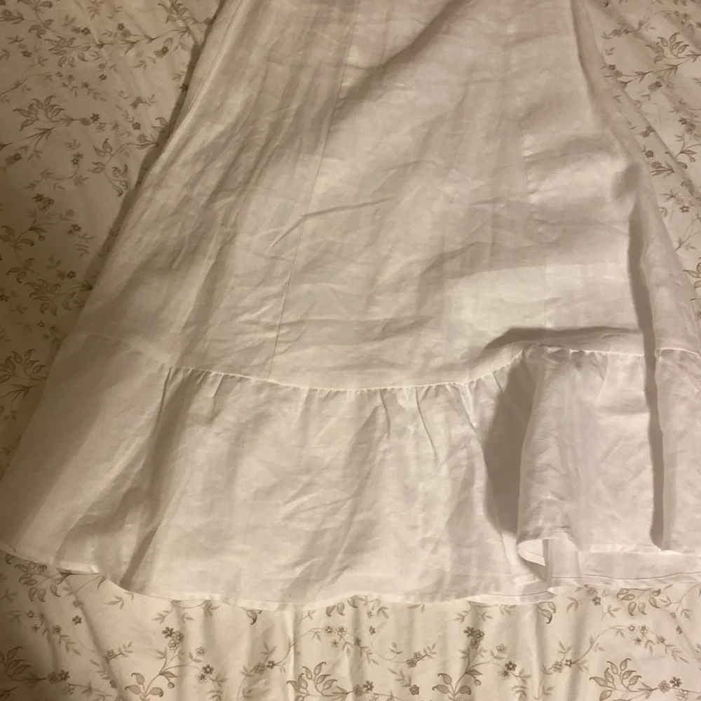 Reformation Linen Midi Skirt NWT